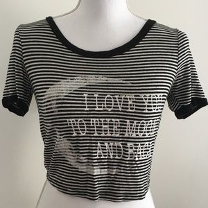 Cropped super soft tee